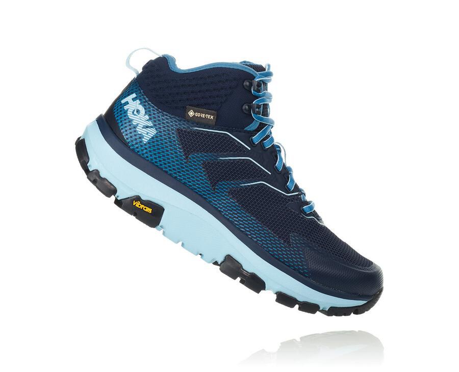 Hoka One One Vandresko Dame - Toa Gore-Tex - Blå - 514896IUP